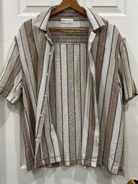 NWOT Zara Men’s Shirt Size Large
